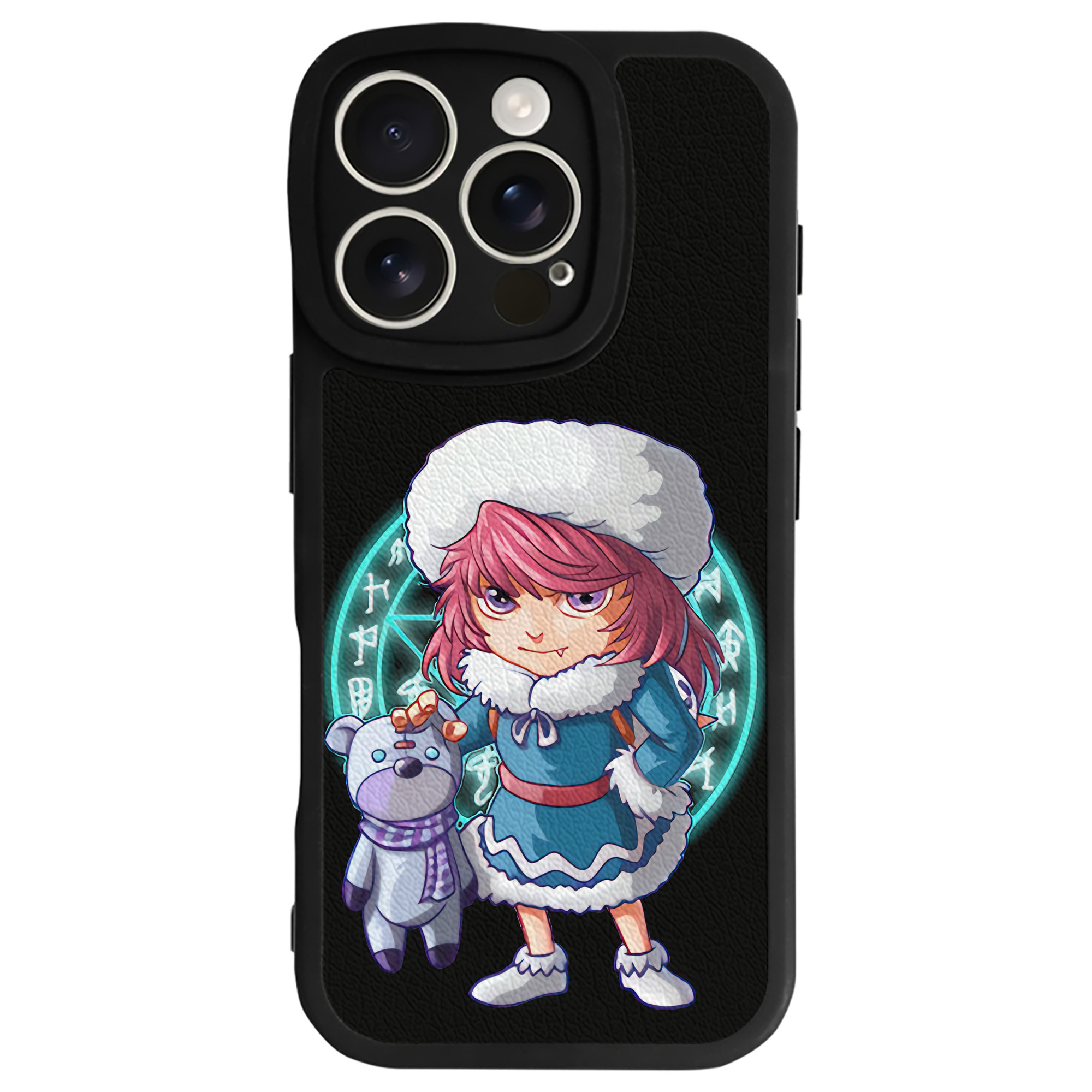 リーグ・オブ・レジェンド League of Legends LOL 【iPhone 16シリーズ対応】シリコンスマホケース（レザー調） 材質：シリコン